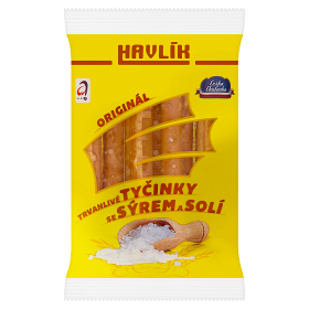 Tyčinky se sýrem a solí Havlík 6 x 90g