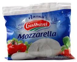 Galbani Mozzarella měkký sýr 45% - 125 g