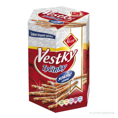 Vest tyčinky solené 4 x 150g
