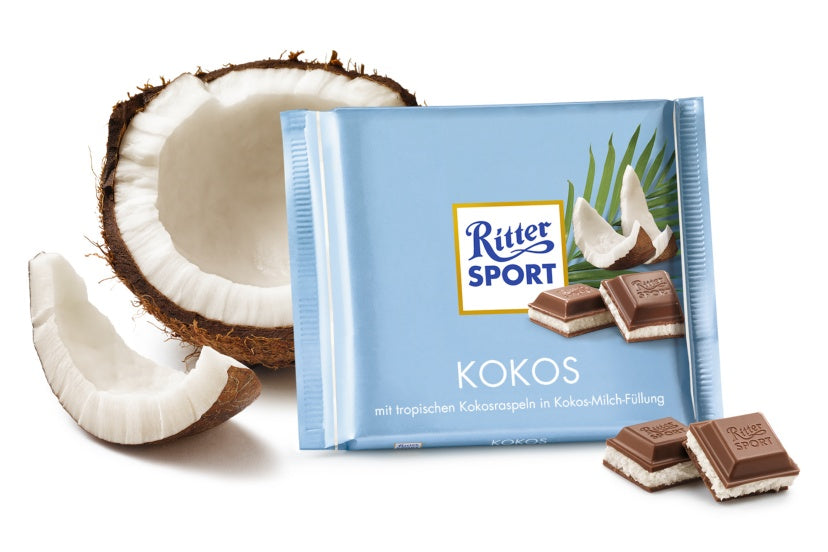 Ritter Sport čokoláda s kokosem 100g