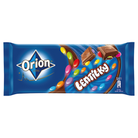 Mléčná čokoláda a lentilky 150g
