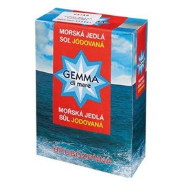 Sůl jodovaná Gemma di mare Mořská jedlá nemletá 1kg