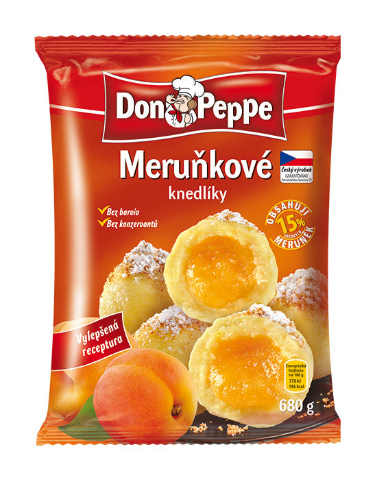 Meruňkové knedlíky Don Peppe 600g