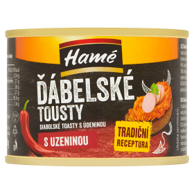 Ďábelské tousty s uzeninou 180 g