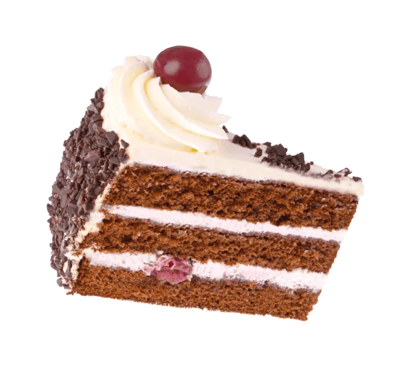 Řez Schwarzwald dortu 120g