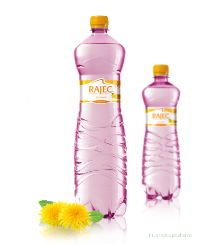 Rajec voda pampeliška nesycená 6x1,5l