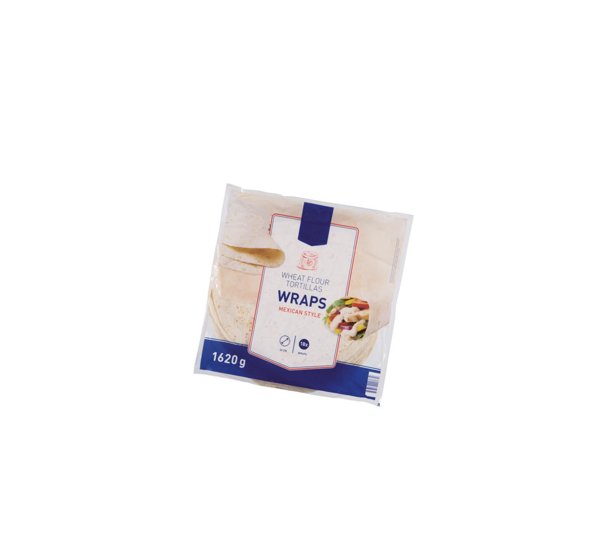 Tortily (Wrap) MAXI metro 30 cm x 18ks 1620 g