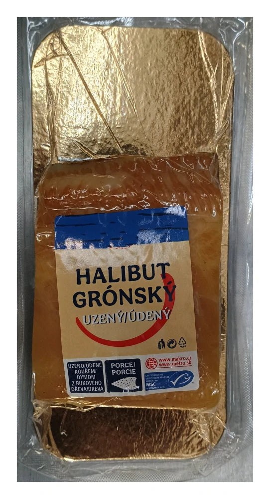 Halibut Grónský uzený cca 125 g