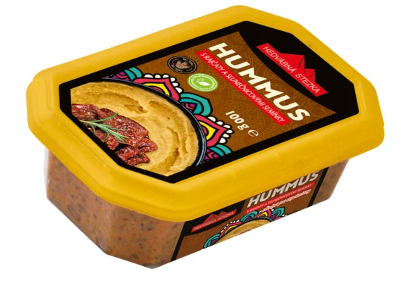 Hummus se slunečnicí a sušenými rajčaty 100g