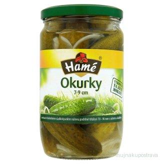Okurky Hamé 7-9cm 680 g