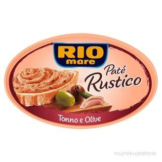Rio Mare Paté Rustico Tuňákový krém s olivami- 115g