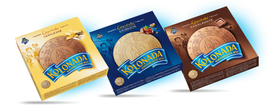 Kolonáda lázeňské oplatky Opavia čokoládové 200g