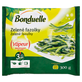 Zelené fazolky krájené Bonduelle Vapeur 300g