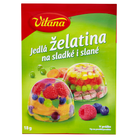 Želatina Vitana na nepečený dort v prášku 50g