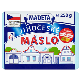 Jihočeské máslo Madeta 125 g