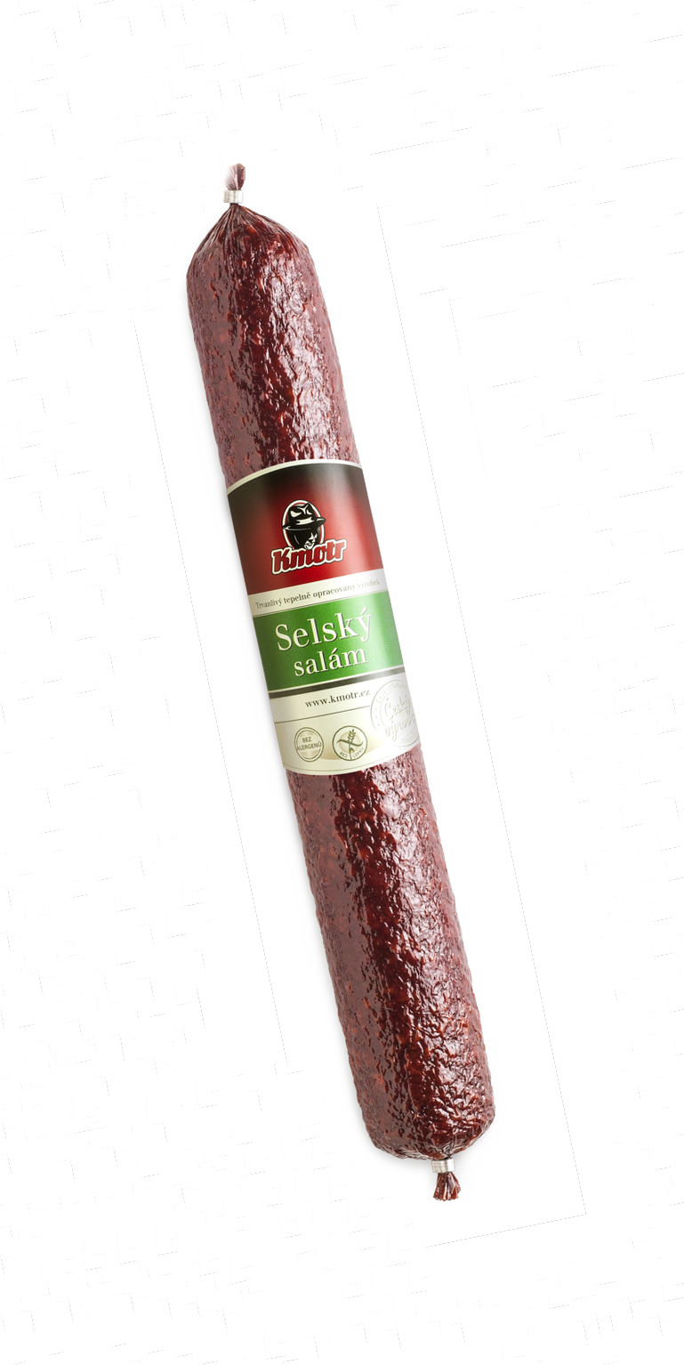 Selský salám Kmotr  750 g