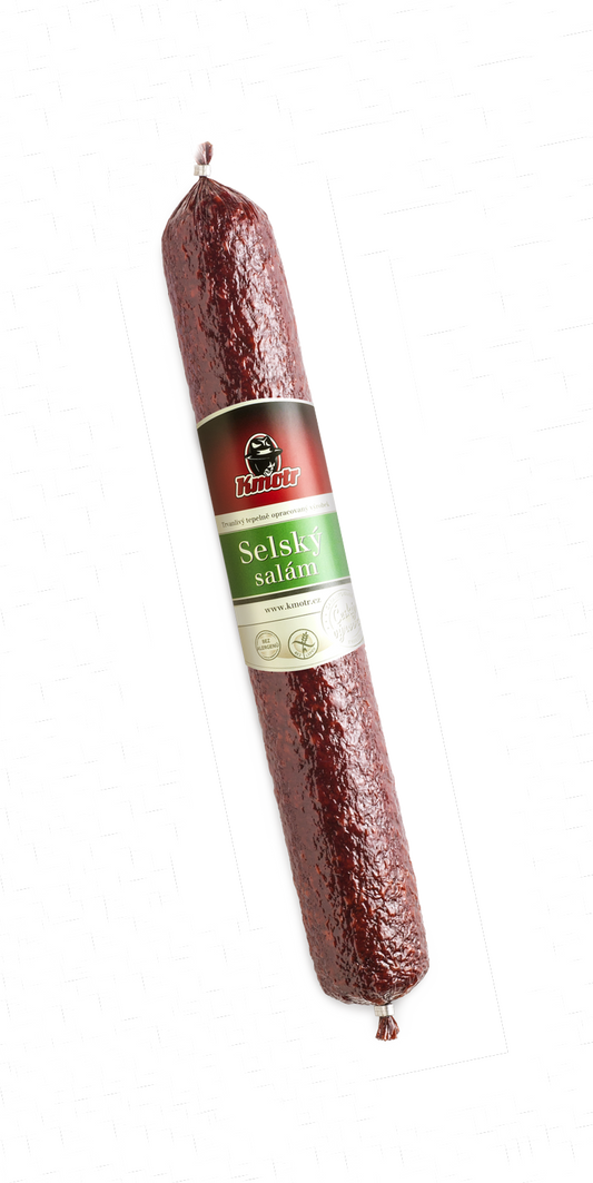 Selský salám Kmotr  750 g