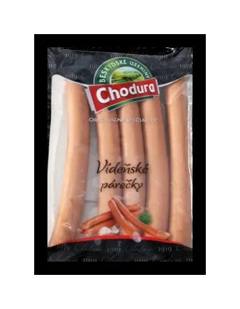 Vídeňské párky Chodura 80% 460g