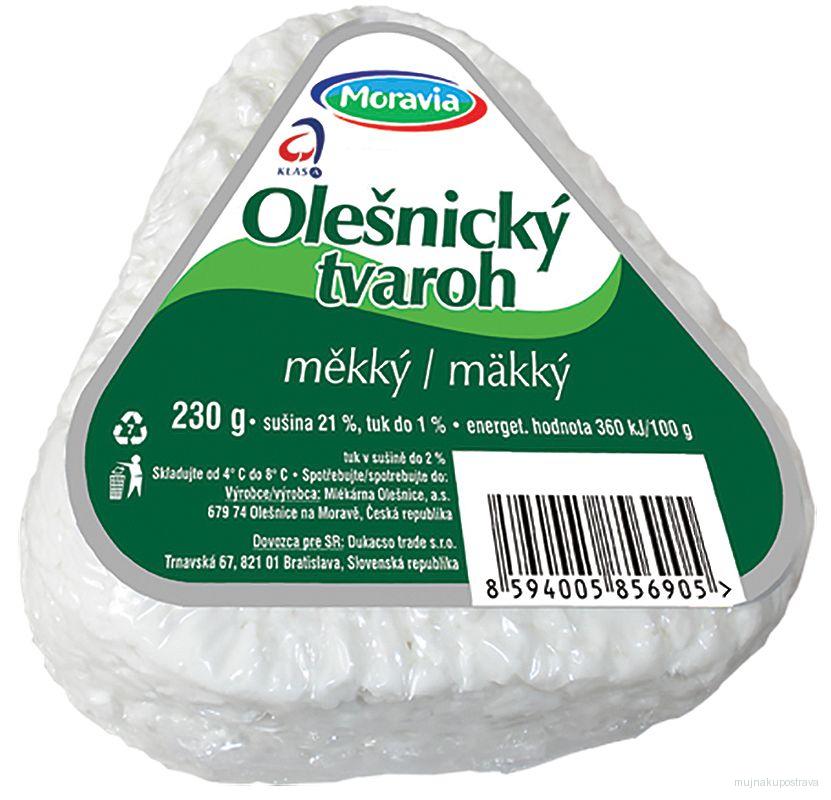 Tvaroh měkký hrudkovitý 1% 230g