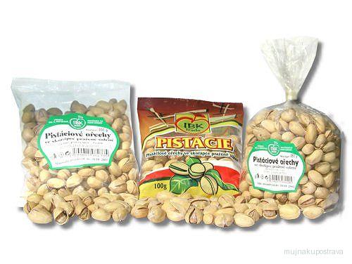 Pistácie ve skořápce pražené solené 250g