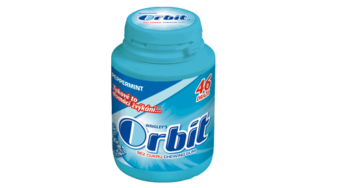 Orbit peppermint krabička - 46 ks