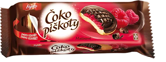 Čokopiškoty malinové Figaro 147 g