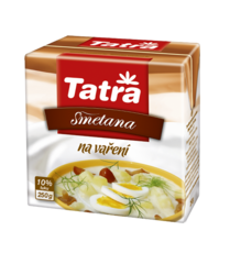 Trvanlivá smetana na vaření 10%  250 ml