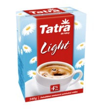 Kondenzované neslazené mléko light Tatra Light 4% 340 g