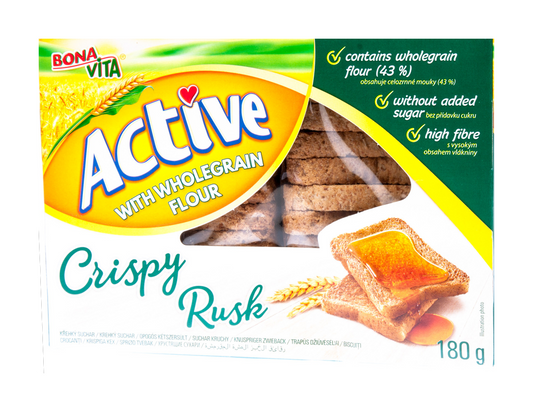 Suchary Bonavita s celozrnnou moukou 180g