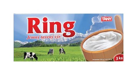 Ring Jemný tavený sýr 150g