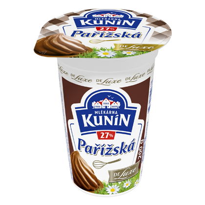 Pařížská šlehačka 27 % na 200ml