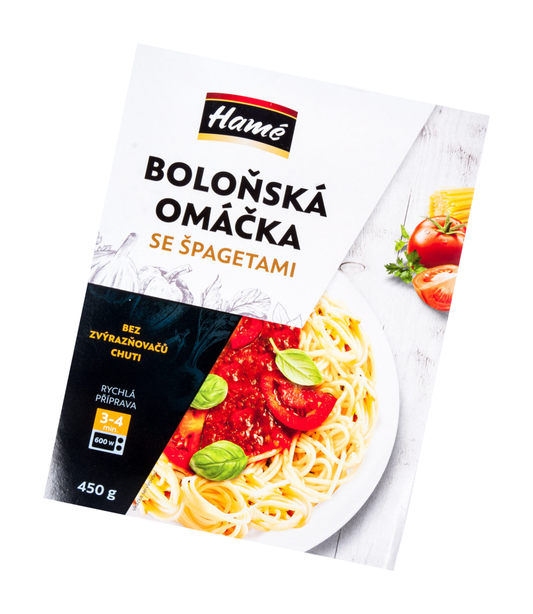 Špagety s boloňskou omáčkou 450g
