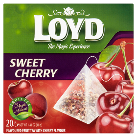 Loyd Ovocný čaj aromatizovaný s příchutí višně 20 x 2g