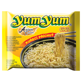 Yum Yum Instantní nudlová polévka s kuřecí příchutí 60g