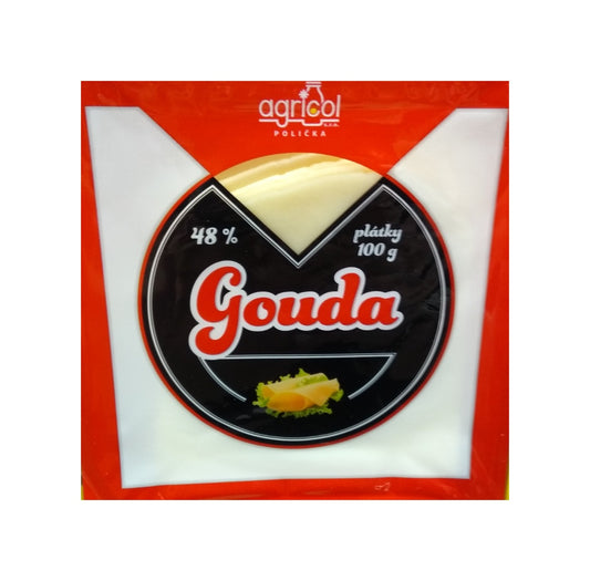 Gouda  48% plátky 100g