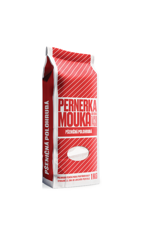 Mouka pšeničná polohrubá Pernerka  1kg