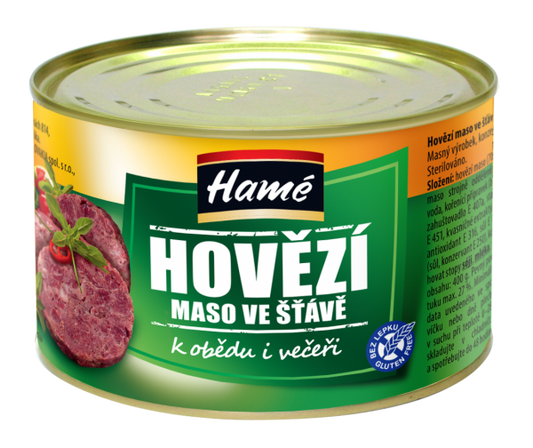 Hovězí ve vlastní šťávě hamé 400g