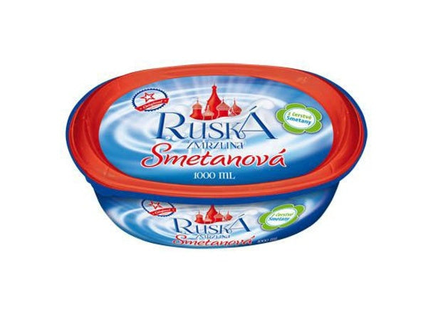 Tradiční zmrzlina smetanová 1L