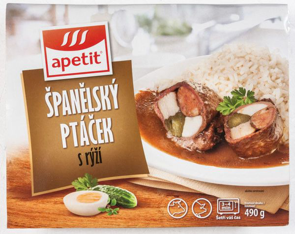 Španělský ptáček s rýží 490g