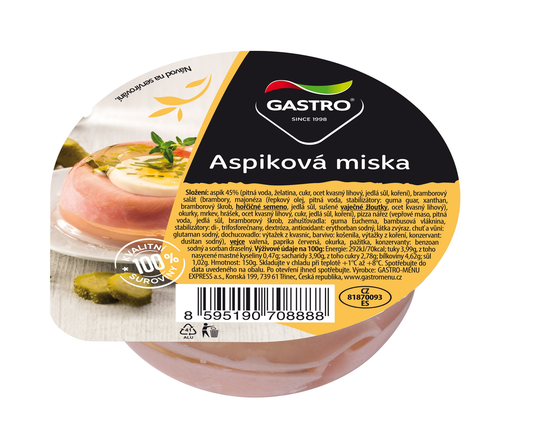 Aspiková miska 3 x 150g