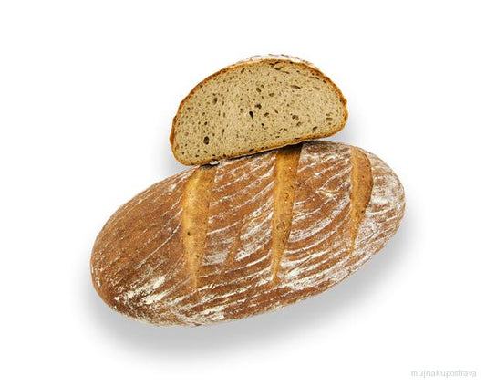 Chléb pšenično žitný  "1/2" 0,45 Kg