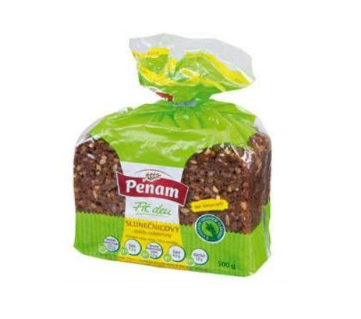 Chléb Penam Fit slunečnicový celozrnný 0,5 Kg