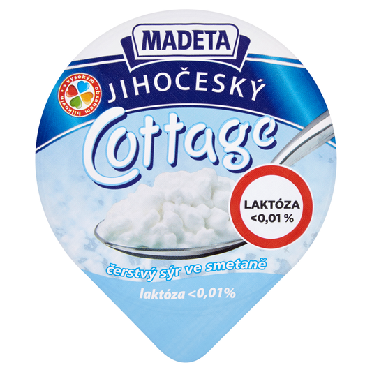 Cottage sýr čistý se sníženou laktózou 150g