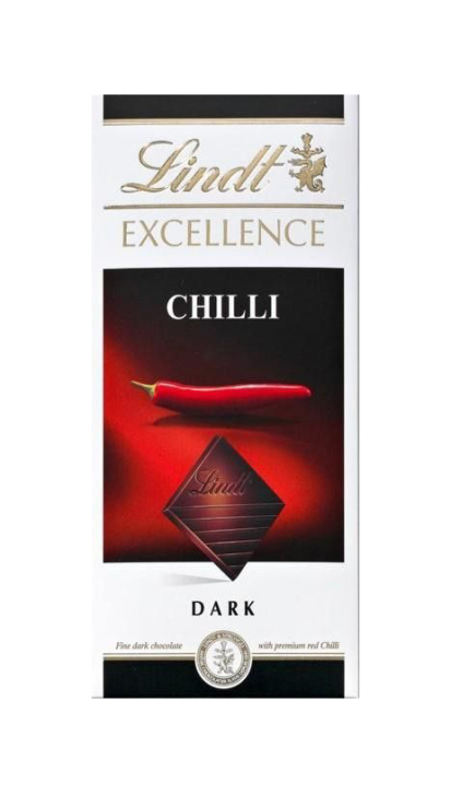 Lindt Excellence Chilli 100g