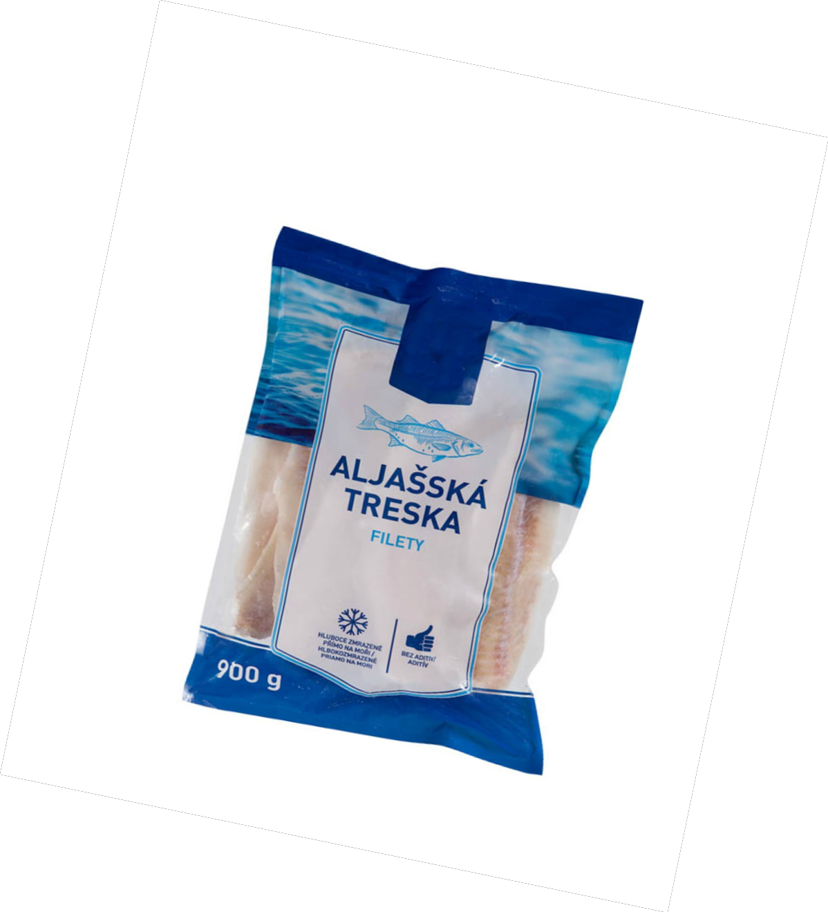 Treska aljašská filety 900g