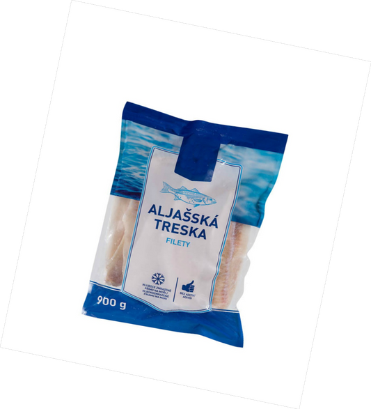Treska aljašská filety 900g