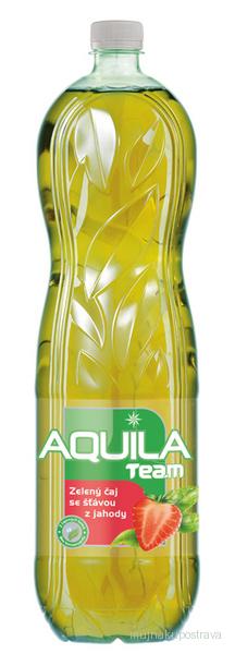 Aquila Ledový čaj zelený s jahodou 6x 1,5L