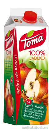 Toma jablko 100% 1L