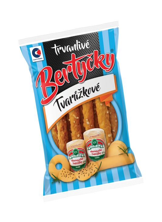 Bertyčky Tyčinky tvarůžkové 3 x 90g