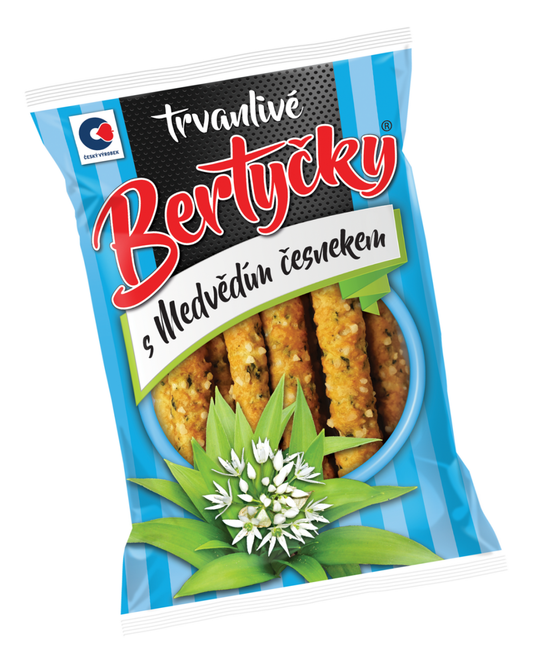 Bertyčky Tyčinky medvědí česnek 3 x 90g